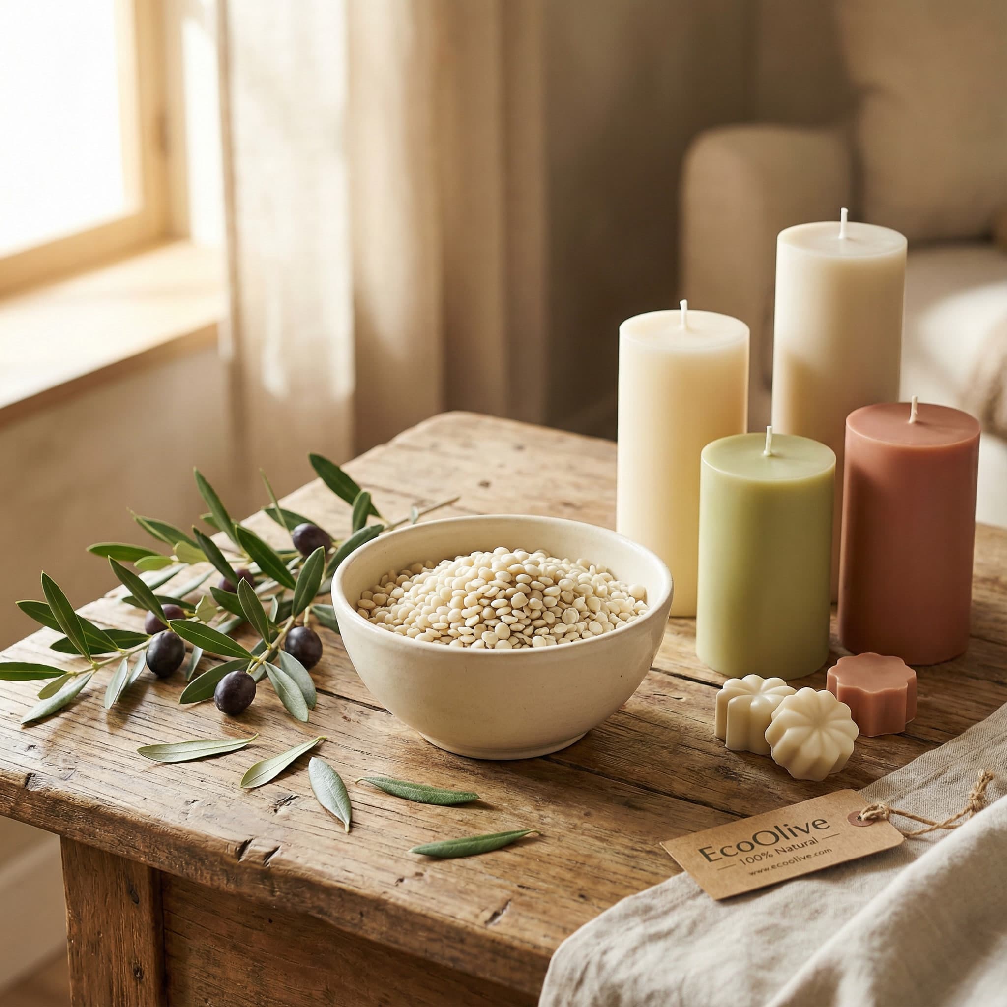 EcoOlive Container Wax Pastilles thumbnail 4