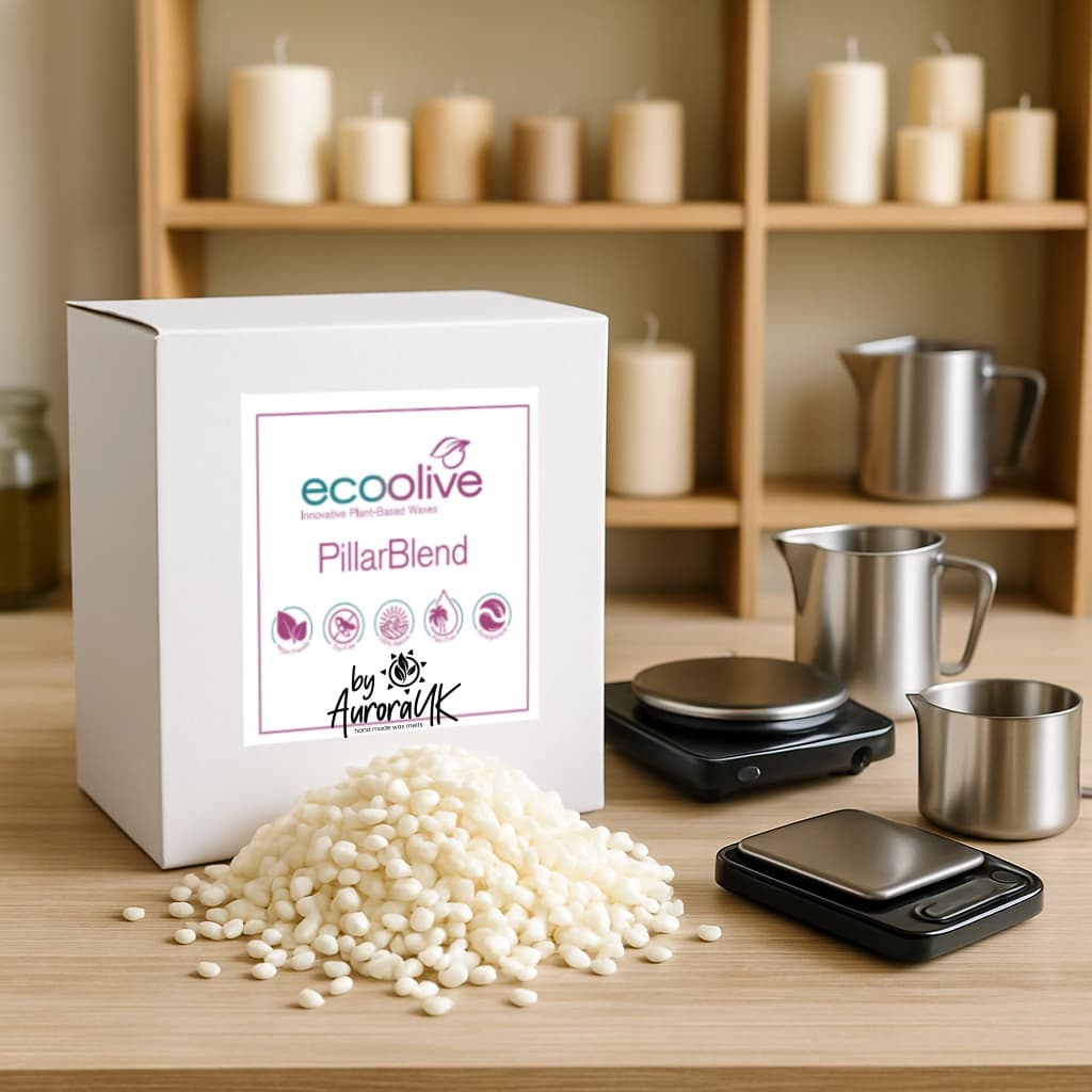 EcoOlive Pillar wax box