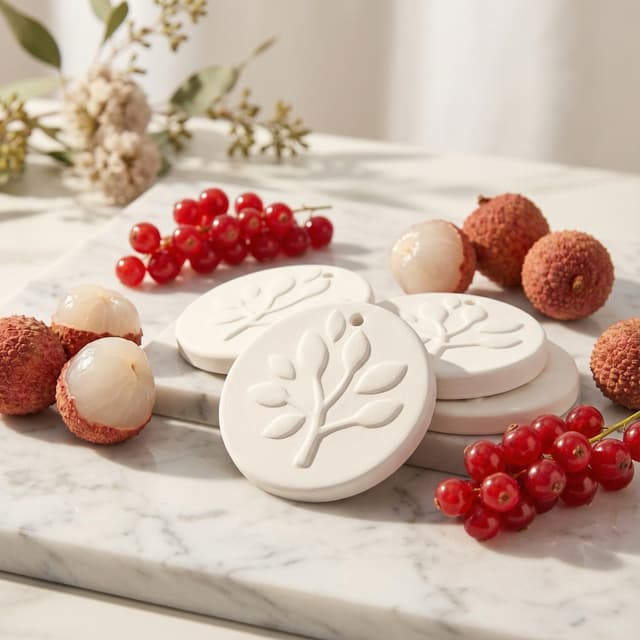 Woodbridge Lychee & Redcurrant Ceramic Aroma Stone