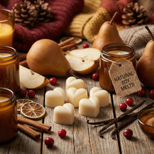 Mulled Pear & Cranberry Long Lasting Wax Melts